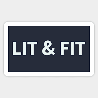 Lit & Fit Sticker